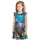 thumbnail image 1 of Balery Sea Turtle Swims Camisón de princesa para niñas, pijama de algodón con mangas abullonadas, suave y bonito.-Medium, 1 of 6