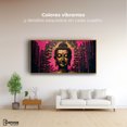 thumbnail image 2 of Cuadro Decorativo Canvas Revolution Buda Reflejo Oro Rosa 120x60 Marco Dorado, 2 of 3