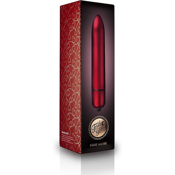 Rocks Off Truly Yours Rouge Allure Bullet Vibrator, Red