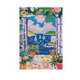 thumbnail image 6 of Yayeee Garden Flag 12" x 18" Double Sided Outdoor Yard Lawn Holiday Decorations, Floral Window, 6 of 6
