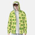 thumbnail image 2 of Fotbe Funny Frogs Chaqueta con Protección Solar UPF 50+ para Hombre y Mujer, Camisa con Capucha y Bolsillos-XX-Large, 2 of 7