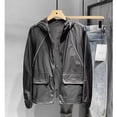 thumbnail image 7 of Sunscreen Men‘s Ultra Thin Breathable Summer Ice Silk Coat Quick Dry Skin Windbreaker Hooded Stretch Sports Jacket W154, 7 of 7