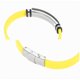 thumbnail image 3 of Ofertas Únicas 1 Pc Pulseras de Silicona Llamativas para Deportes y Fiestas Amarillo, 3 of 6