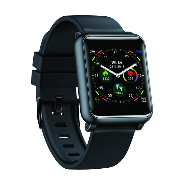Supersonic - Supersonic SC-84ECG ECG + PPG Smart Sports Watch - Black - Walmart.com - Walmart.com