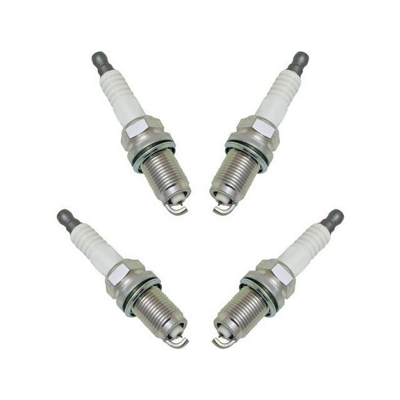 Spark Plug Set 4 Piece - Compatible with 2003 - 2007 Honda Accord 2.4L 4-Cylinder 2004 2005 2006