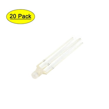20Pcs 3mm Head Green Red Bi-Color Light DIP Common Cathode Emitting Diode