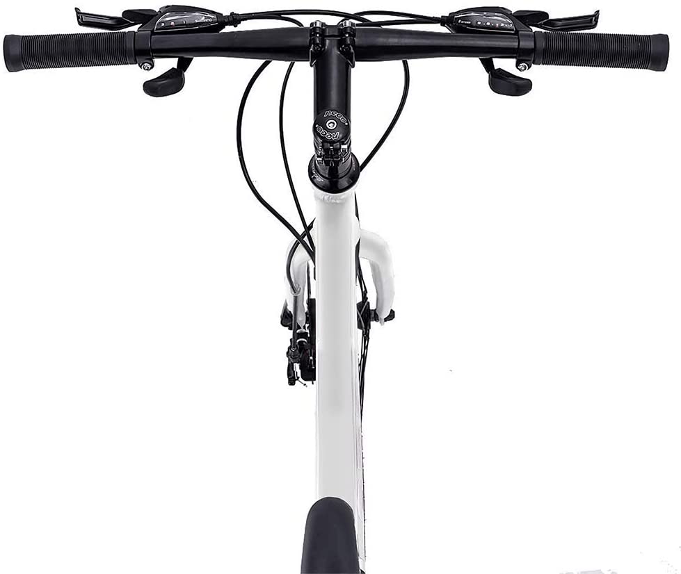 Hiland Road Bike Hybrid Bike Aluminum Frame 700C 24 speeds with Disc Brake - image 3 of 5