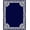 Blue, Pattern 2, variant on ODIKA 4'x6' Machine Washable Non-Slip Area Rug, Elegant Damask Scroll Heirloom High Traffic Rug, Black, 550220
