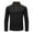 Black2, variant on BLCHUNen Long Sleeve Shirts for Men Pullover Half Zip up Slim Fitted Stretch Sports Tops Lightweight Breathable Casual Tee Shirts