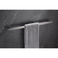 thumbnail image 4 of 5 Piece Bathroom Hardware Set with Towel Bar and Hooks, Wall Mounted Bathroom Accessories Kit for Bathroom, Black Finish Hardware Set, 4 of 8