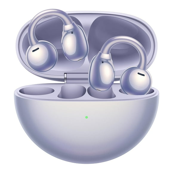 Auriculares inalámbricos HUAWEI FreeClip - Auriculares Bluetooth de oído abierto con batería de larga duración y sonido nítido AI - Auriculares intrauditivos ligeros con resistencia IP54 al polvo y al