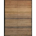 thumbnail image 1 of Ahgly Company Machine Washable Indoor Rectangle Abstract Sangria Brown Area Rugs, 5' x 7', 1 of 7