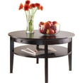 thumbnail image 2 of Winsome Wood Amelia Round Coffee Table with Pull-Out Tray, Espresso Finish, 2 of 5
