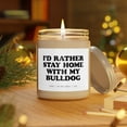 thumbnail image 6 of 22Gifts Bulldog Dog Mom Dad Candle, Gifts, Decor, Scented, 6 of 7
