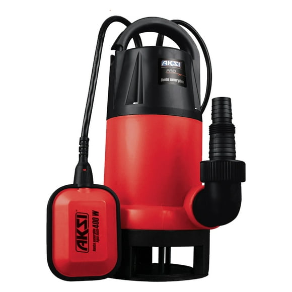 Bomba Sumergible AKSI 400W 160 L/min Agua Sucia