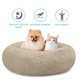 thumbnail image 5 of Cama para perros SAVFOX Calming Plush Donut de piel sintética para perros pequeños, 5 of 6