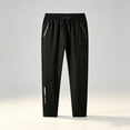 thumbnail image 6 of Mens Sweatpants Stretchactive Joggers Workout Quick Dry Gym Pants for Hiking Camping Slim Fit Athletic Elastic Waist Drawstring Trousers with Zipper Pockets, 6 of 7
