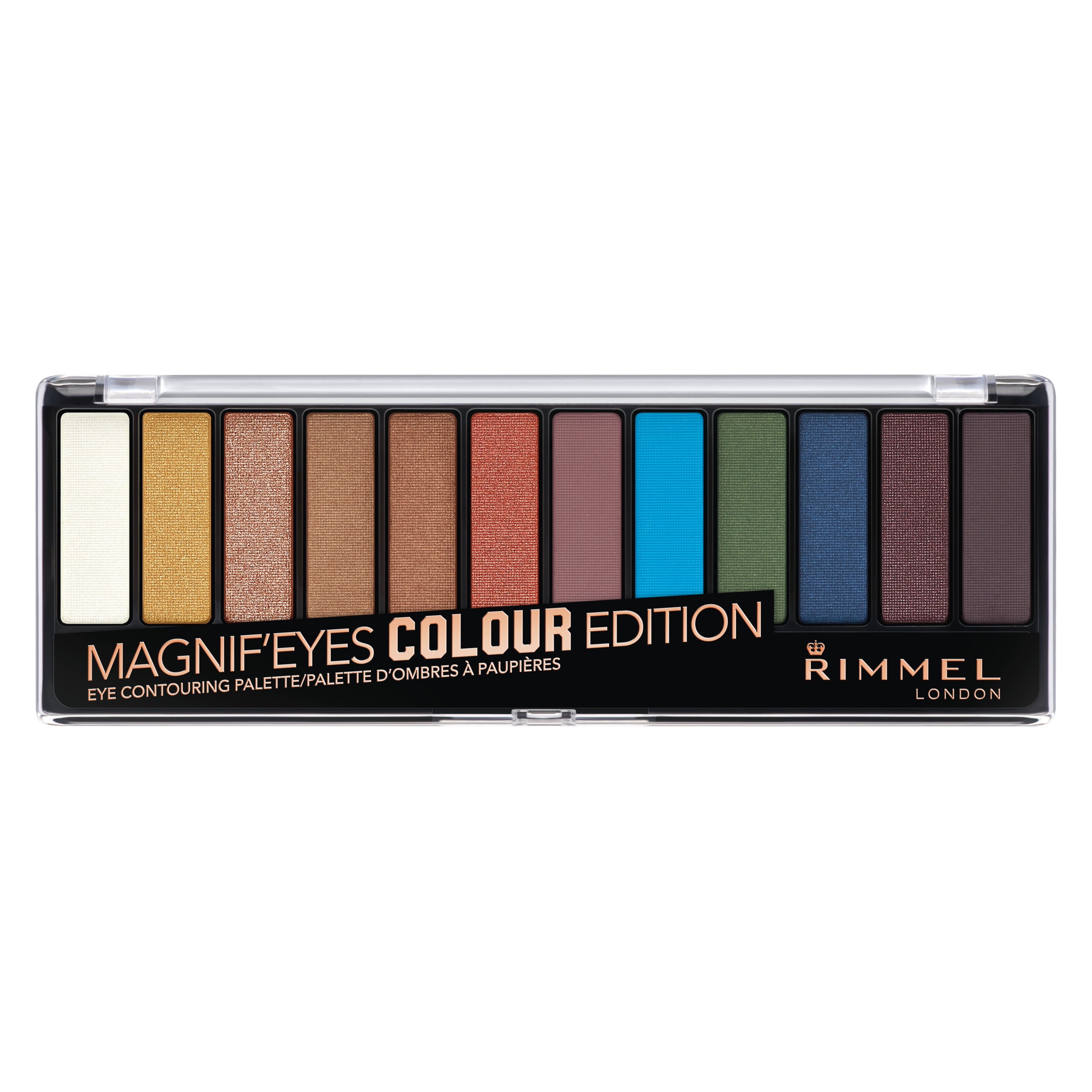 Rimmel Magnif'eyes Eyeshadow Palette, Colour, 0.5 oz