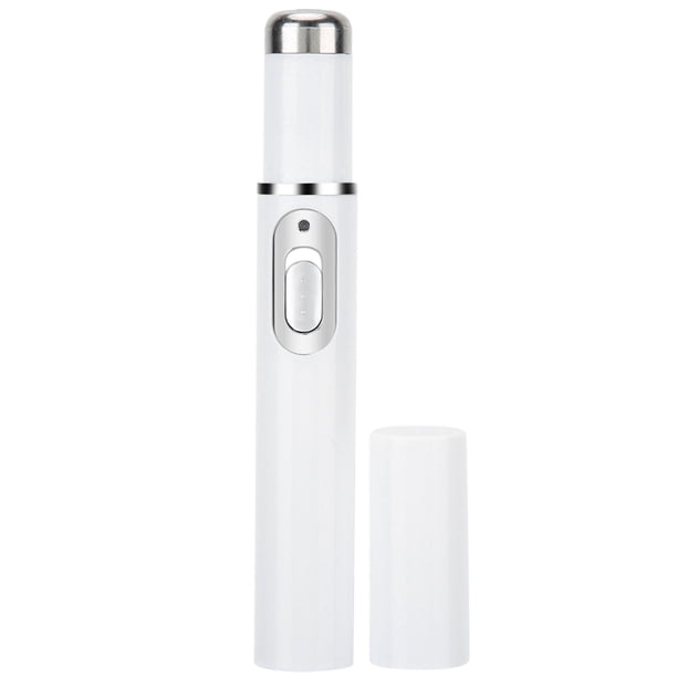 Fugacal Máquina de Belleza Reparadora de Pluma de Eliminación de Acné de Piel Facial con Luz Azul Electrónica de 42 ℃ para Eliminar el Acné y Reparar las Cicatrices del Acné Fugacal No se aplica