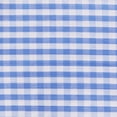 thumbnail image 4 of Jacob Alexander Men's Gingham Checkered Pattern Self-Tie Bow Tie - Light Blue, 4 of 5