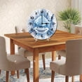 thumbnail image 5 of ZXCXRQFa Shark Watercolor Home Decorative Haning Clock Wall Decor Silent Non Ticking Round Clock for Living Room Kitchen Bedroom Dining Room 10 Inch, 5 of 7