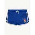thumbnail image 4 of Spongebob X Justice Americana Collab Girls Dolphin Short, Sizes XS - XLP, 4 of 7