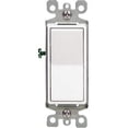 thumbnail image 1 of Interruptor electrónico Leviton 107-5603-2WS de 3 vías blanco, 1 of 3