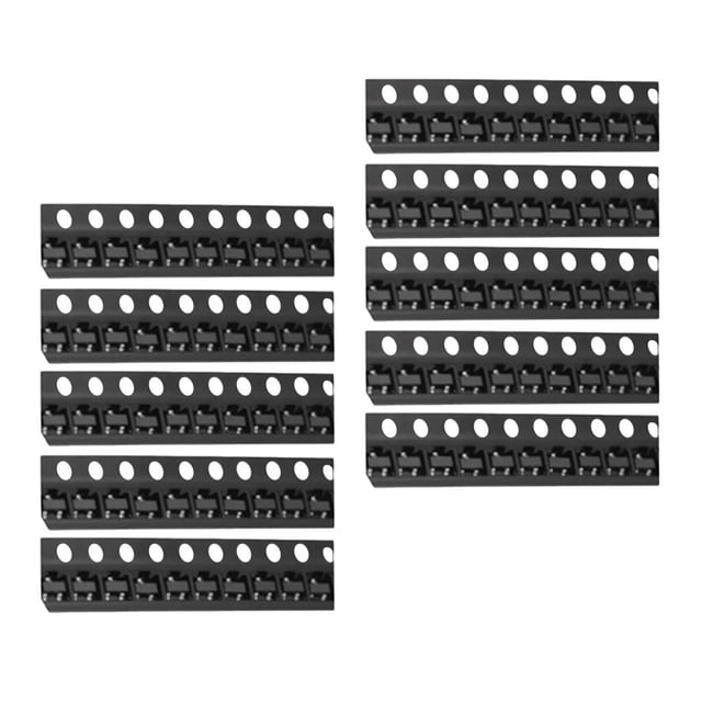 100 Uds 2N3904 1AM/S8050 40V 200Ma/25V 500Ma NPN transistor SMD SOT23 SMD Sharpla Transistores de potencia pequeños