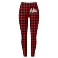 thumbnail image 4 of MKLEKYY Leggings deportivos para mujer Leggings con estampado navideño para mujer Leggings de ejercicio físico con realce Pantalones de yoga 1424, 4 of 4