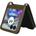 Compatible with Motorola razr 2025 Leather Case Cover,PU Leather flip