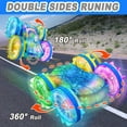 thumbnail image 1 of NAOJIE Beach Amphibious Remote Control Car Toys with Led Lights,2.4 Ghz Remote Control Car Waterproof-Blue,Amphibious Remote Control Car,Waterproof Rc Car,Remote Control Water Toys, 1 of 8
