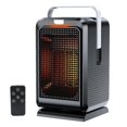 thumbnail image 1 of PTC Electric Auxiliary Heater 1000W, ECO Ceramic Radiator, 90 Oscillation, Timer, Adjustable Thermostat, Multiple Protection, 4 Modes, Bathroom, Home, 1 of 4
