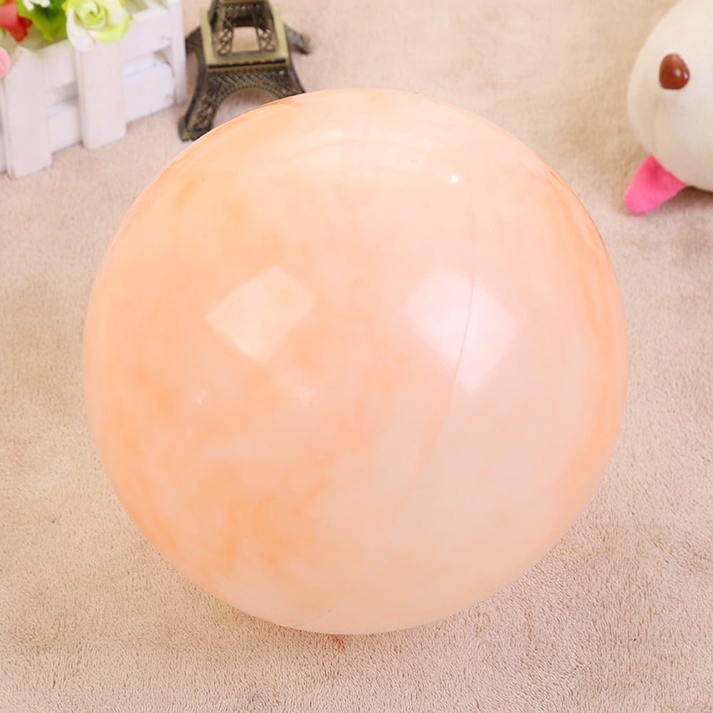2 Pieces 8.5 Inch Marbleized Bouncy Balls for Kids Colorful Inflatable Balls Big Cloud Bouncing Balls PVC Bouncy Play Balls for Children Adults Pet Party Supplies Beach Playground School Water Fun 