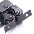 thumbnail image 3 of LLC Antique Copper Double Roller Catch for Cupboard Closet Door - Contractor Pack (2), 3 of 5
