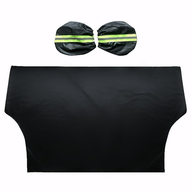 Ropa de invierno para coche, con protección contra la nieve, las heladas y el sol, y cubierta para el espejo retrovisor.