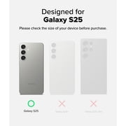 Ringke Easy Slide Tempered Glass for Galaxy S25, Easy Installation 9H Hardness Shatterproof HD Screen Protector