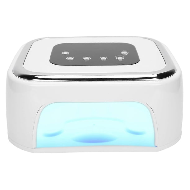 80W Nail Art Gel Curing Light UV LED 4 Gears Timing Nail Gel Dryer Lamp 100‑240VUS Plug