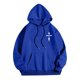 thumbnail image 5 of MHFRRA Sudadera con Capucha y Estampado Gráfico de Moda para Uso Informal y Actividades Al Aire Libre Azul, 5 of 5