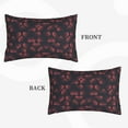 thumbnail image 2 of Cauagu Red Hearts Print Pillow Covers with Envelope Closure,1PC Pillow Cases Decorative Pillow Case for Bed & Couch, Pillows Not Included-16"x24", 2 of 6
