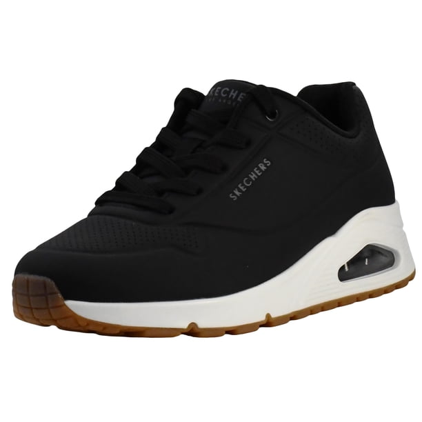 Zapatillas Skechers Uno Stand On Air para Mujer Negro Talla 6 US