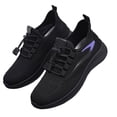thumbnail image 2 of YOUYEDIAN Wide Toe Box Orthopedic Shoes for Women Extra Wide Width Sneakers Ultra Light Road Running Shoes Non-Slip Tennis Sneakers Breathable Walking Athletic (Black, 8.5 Wide), 2 of 9
