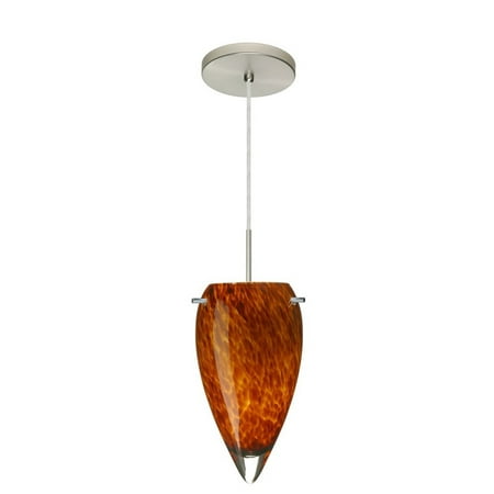 

Besa Lighting - Juli-One Light Cord Pendant with Flat Canopy-6 Inches Wide by