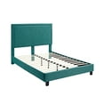 thumbnail image 5 of Picket House Furnishings Emery Upholstered Queen Platform Bed, Teal, 5 of 7