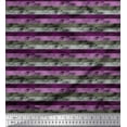 thumbnail image 1 of Soimoi Crepe Silk Fabric Check & Horizontal Stripe Print Fabric by The Yard 42 Inch Wide, 1 of 1