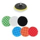 thumbnail image 5 of Kit de herramientas de rueda de pulido de lana, almohadillas de disco para pulir y encerar, pulidor de esponja de 6 pulgadas, 5 of 8