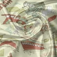 thumbnail image 5 of Ambesonne Train Valance Pack of 2, Vintage Doodle Composition, 54"X12", Multicolor, 5 of 5