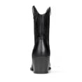 thumbnail image 3 of Botinetas DREAM PAIRS Cowboy para Mujer Negras Talle 7, 3 of 5