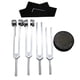 thumbnail image 2 of Tuning Forks for Healing Set 128Hz, 136Hz, 256Hz, 384Hz & Hockey Puck Activator for Healing,Sound Therapy,Keep Body, 2 of 5