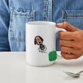 thumbnail image 4 of CafePress - Day Of The Dog Snoopy Large Mug - 15 oz Ceramic Large White Novelty Mug, 4 of 6