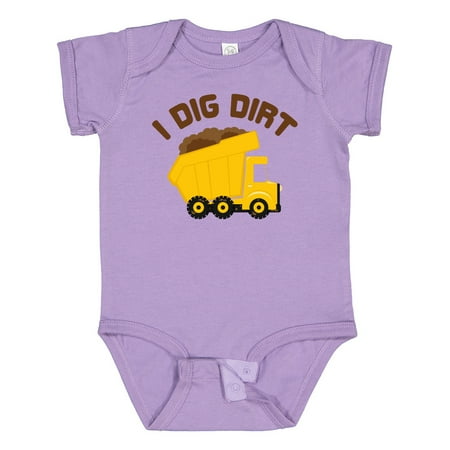 

Inktastic I Dig Dirt Gift Baby Boy or Baby Girl Bodysuit